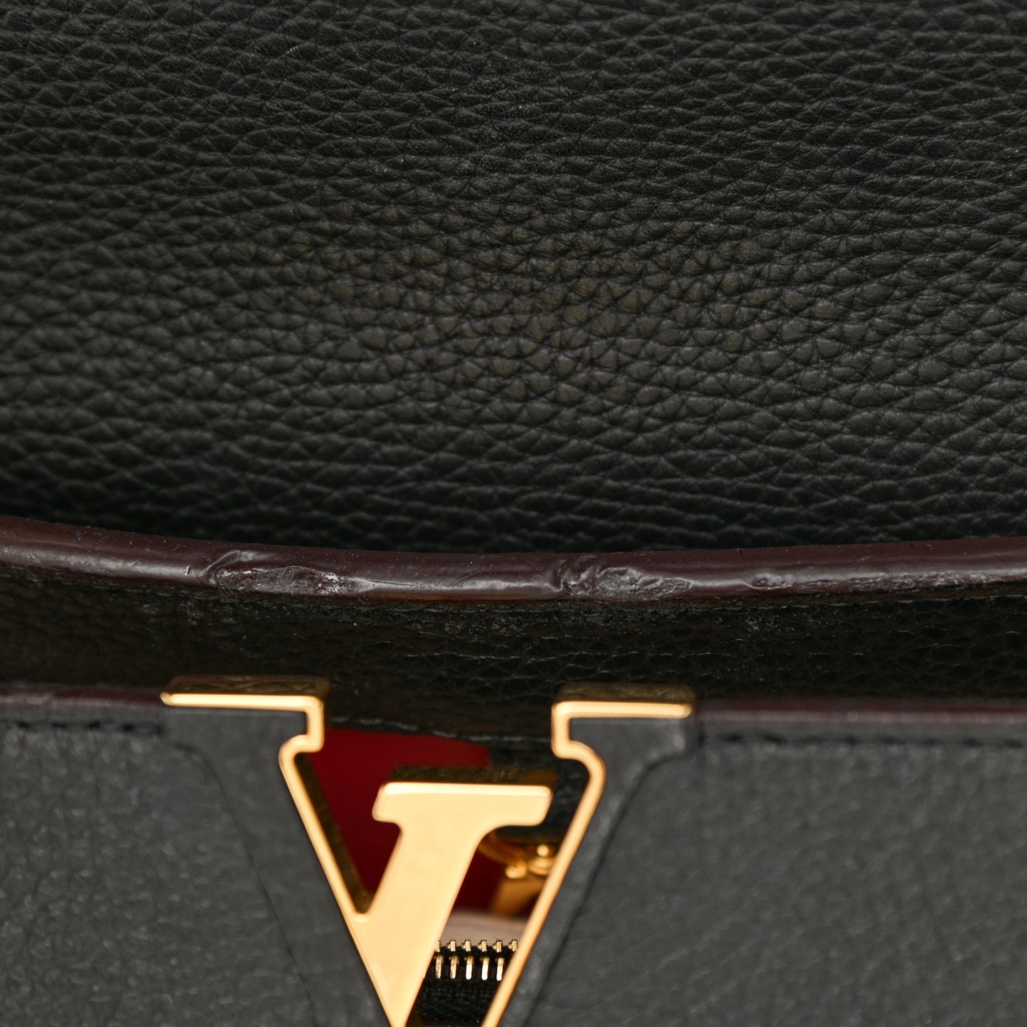 Taurillon Capucines GM Black