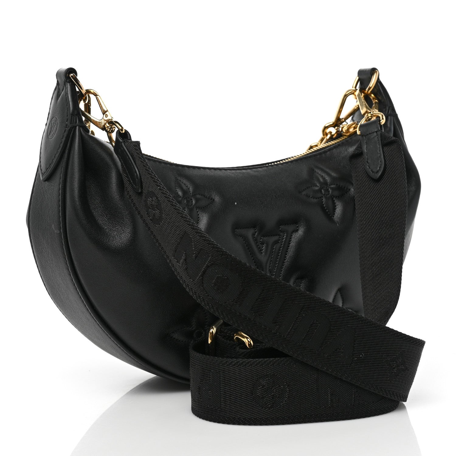 Louis Vuitton Calfskin Bubblegram Over The Moon Black 3 of 9