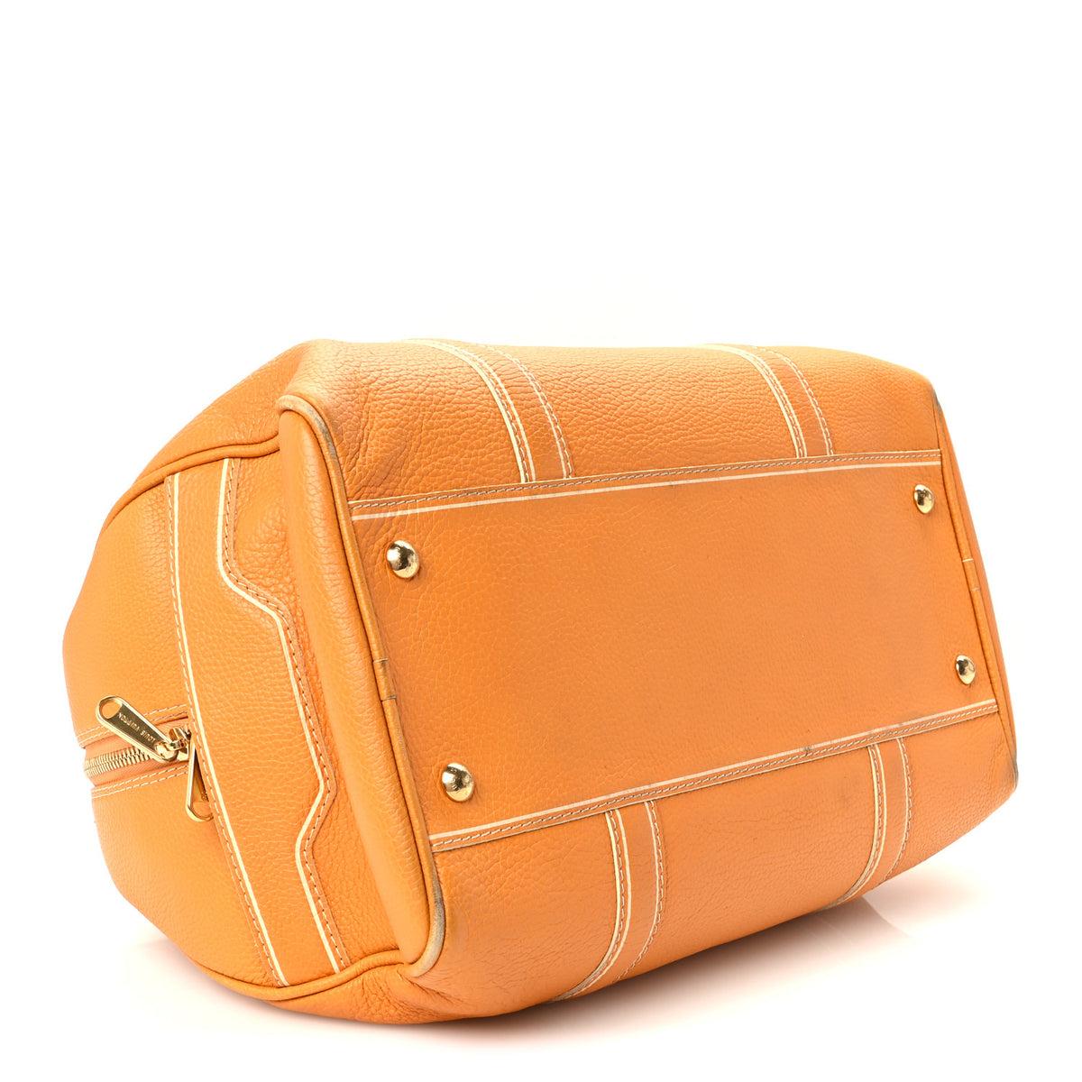 Louis Vuitton Tobago Calfskin Carryall Yellow 4 of 16