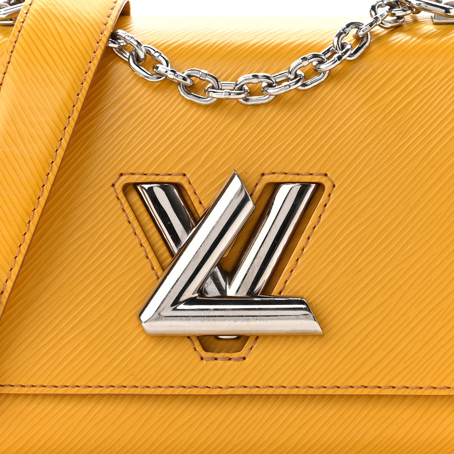 Louis Vuitton Epi Twist Shoulder Bag PM Jonquille 7 of 9