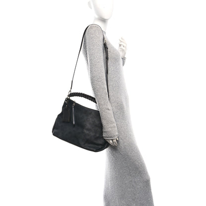 Louis Vuitton Mahina Beaubourg Hobo MM Black 2 of 9