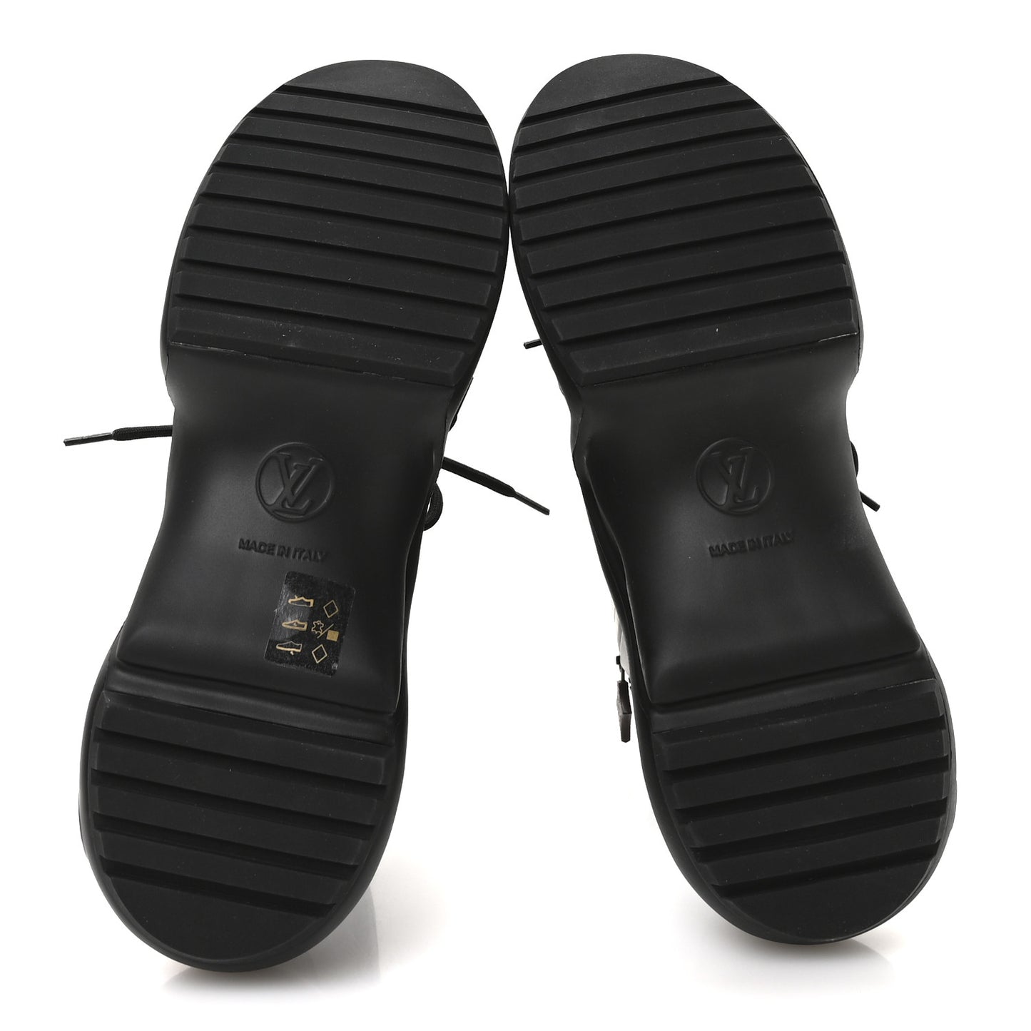 Mat Rubber Monogram LV Archlight Sneaker Boots 38 Black