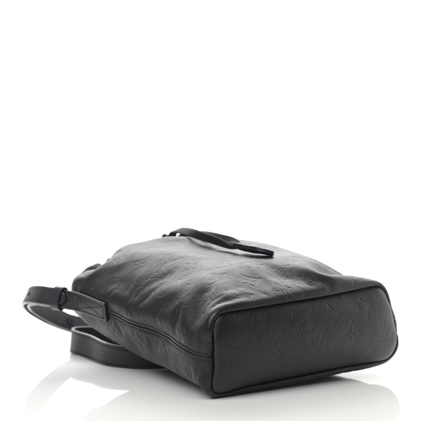 Calfskin Monogram Shadow Nano Bag Black