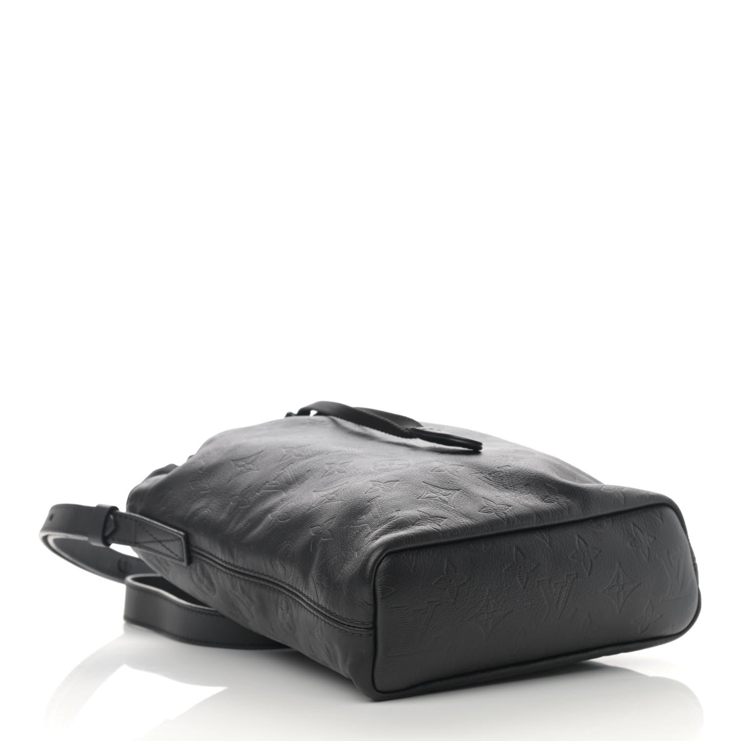 Louis Vuitton Calfskin Monogram Shadow Nano Bag Black 4 of 10