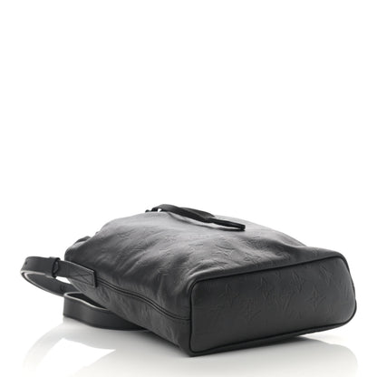 Louis Vuitton Calfskin Monogram Shadow Nano Bag Black 4 of 10