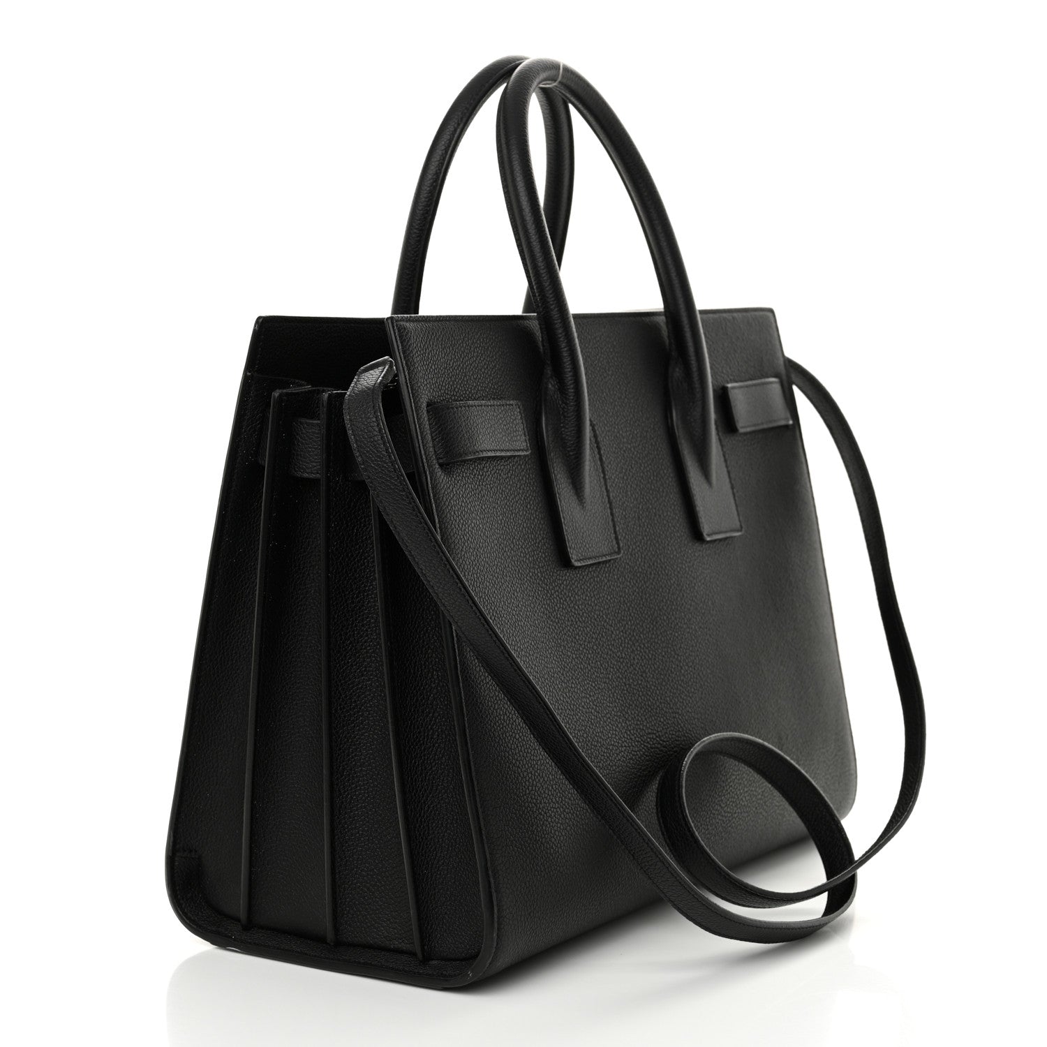 Saint Laurent Grain De Poudre Small Sac De Jour Black 3 of 16