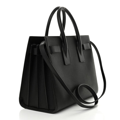 Saint Laurent Grain De Poudre Small Sac De Jour Black 3 of 16