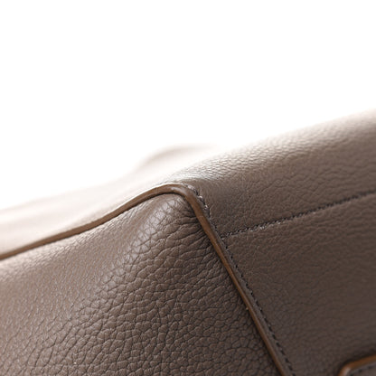 Celine Soft Grained Calfskin Sangle Bucket Bag Taupe 11 of 12