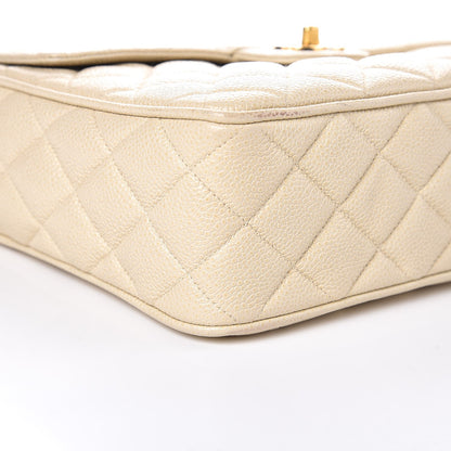 Chanel Caviar Quilted Camera Case Beige Clair 10 of 13