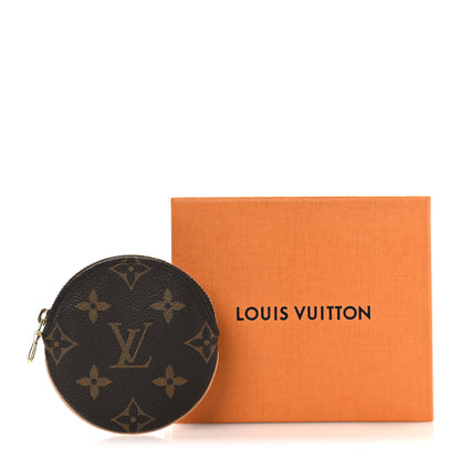 Louis Vuitton Monogram Round Coin Purse 9 of 9