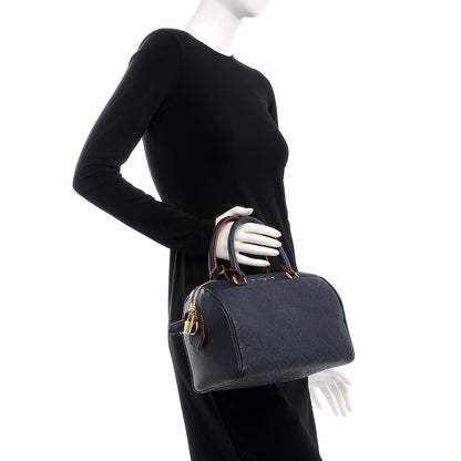Louis Vuitton Empreinte Speedy Bandouliere 25 NM Marine Rouge 3 of 8