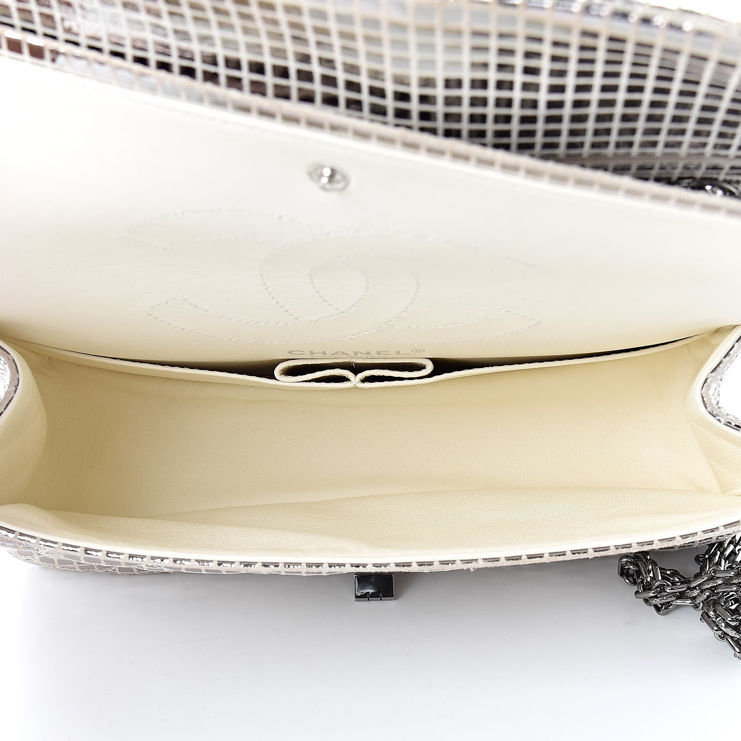 Chanel Mirror 2.55 Reissue 225 Flap Silver 5 of 10