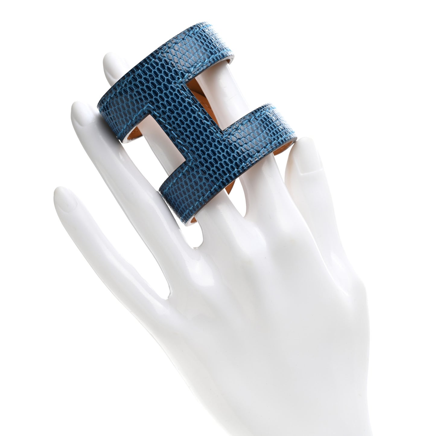 Lizard Ano Cuff Bleu Petrole