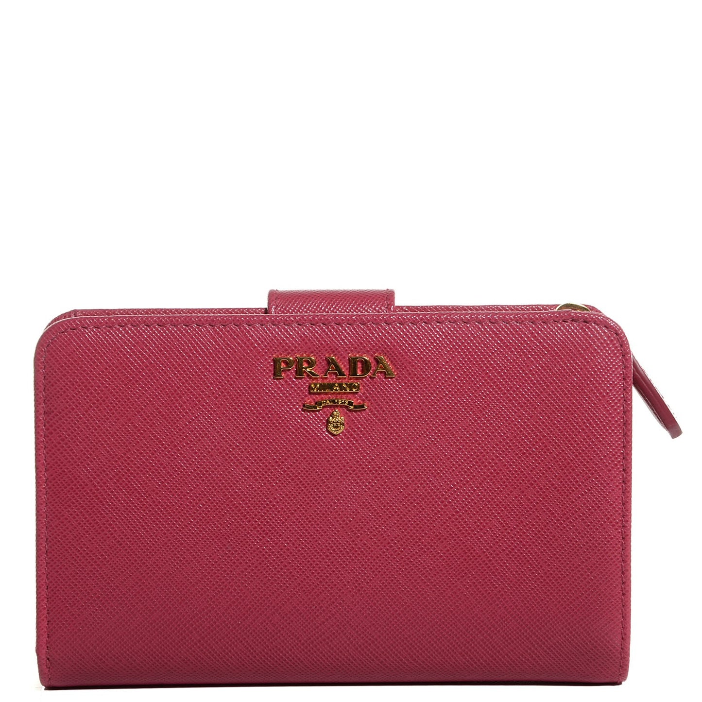 Saffiano Metal Compact Wallet Ibisco