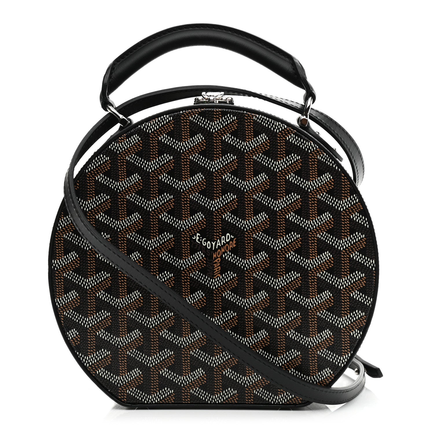 Goyard Goyardine Alto Hatbox Black 1 of 10