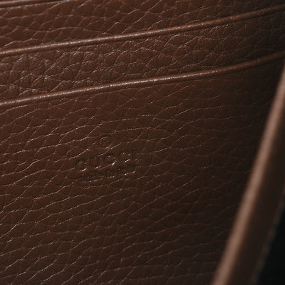 Gucci Cellarius Calfskin GG Marmont Chain Wallet Nut Brown 7 of 8