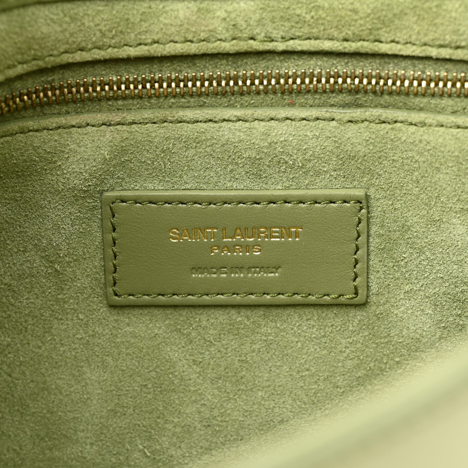 Saint Laurent Smooth Calfskin Le 5 A 7 Hobo Pistache 6 of 13