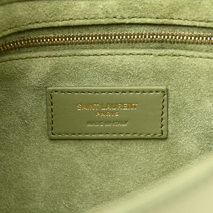 Saint Laurent Smooth Calfskin Le 5 A 7 Hobo Pistache 6 of 13