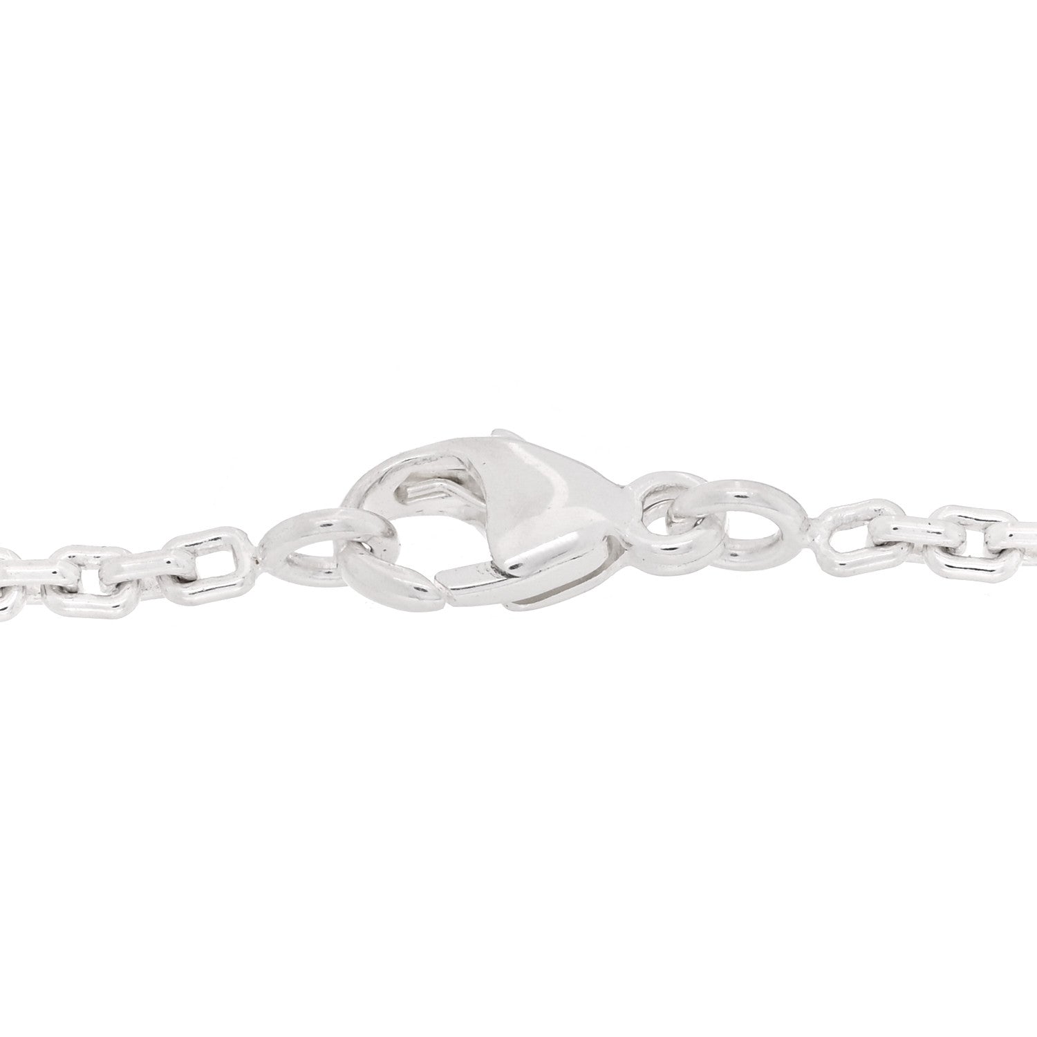 Louis Vuitton Sterling Silver Lockit Bracelet 3 of 5