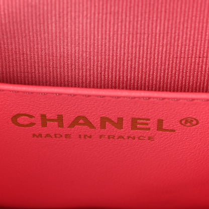 Chanel Lambskin Quilted CC In Love Heart Bag Pink 6 of 8