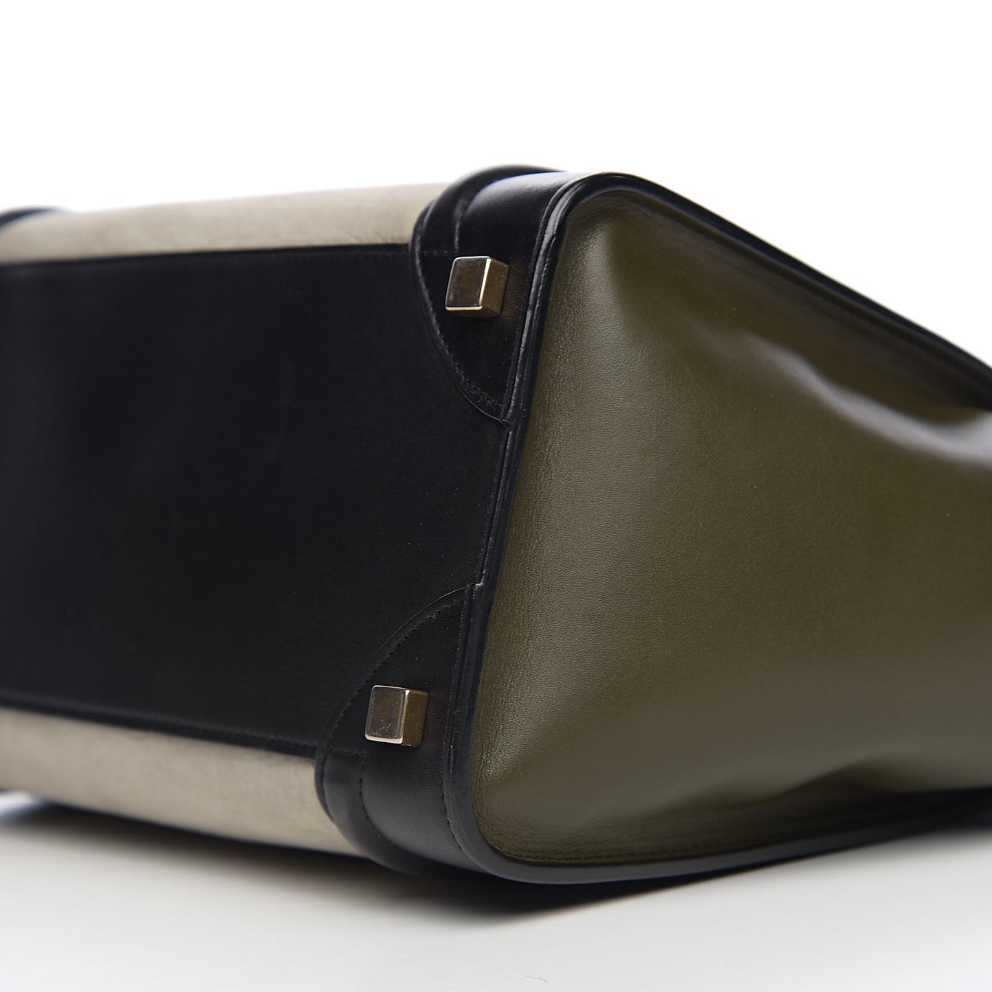 Elephant Calfskin Micro Tri-Color Luggage Chalk
