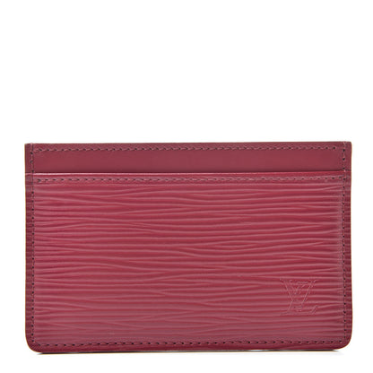 Louis Vuitton Epi Card Holder Fuchsia 1 of 8