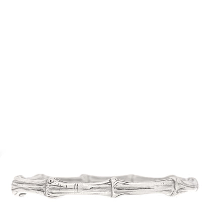 Tiffany Sterling Silver Nature Bamboo Bangle Bracelet 2 of 3