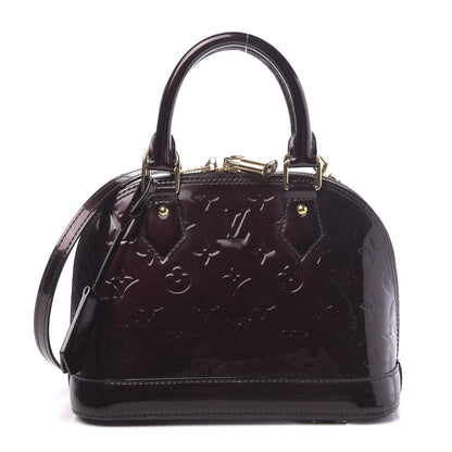 Louis Vuitton Vernis Alma BB Amarante 1 of 9