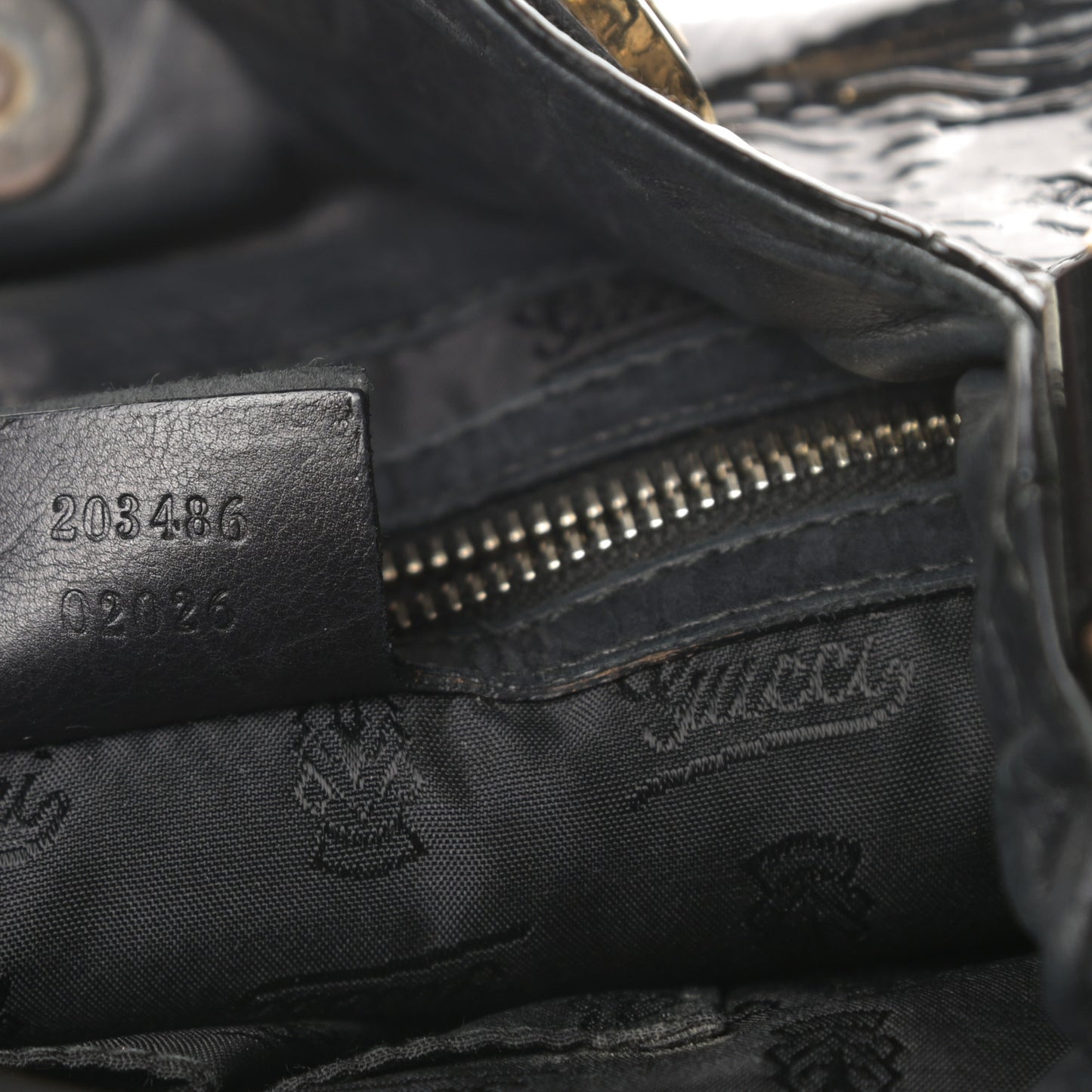 Patent Small Hysteria Tote Black