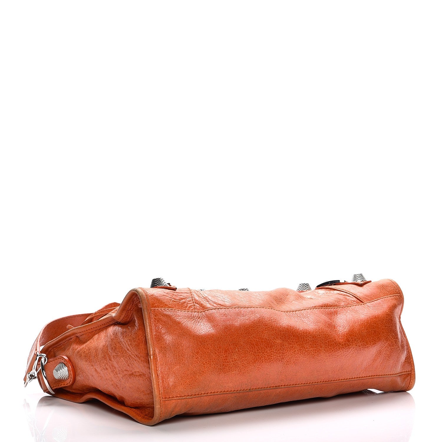Balenciaga Agneau Giant 21 Silver Hardware City Tomate 5 of 15