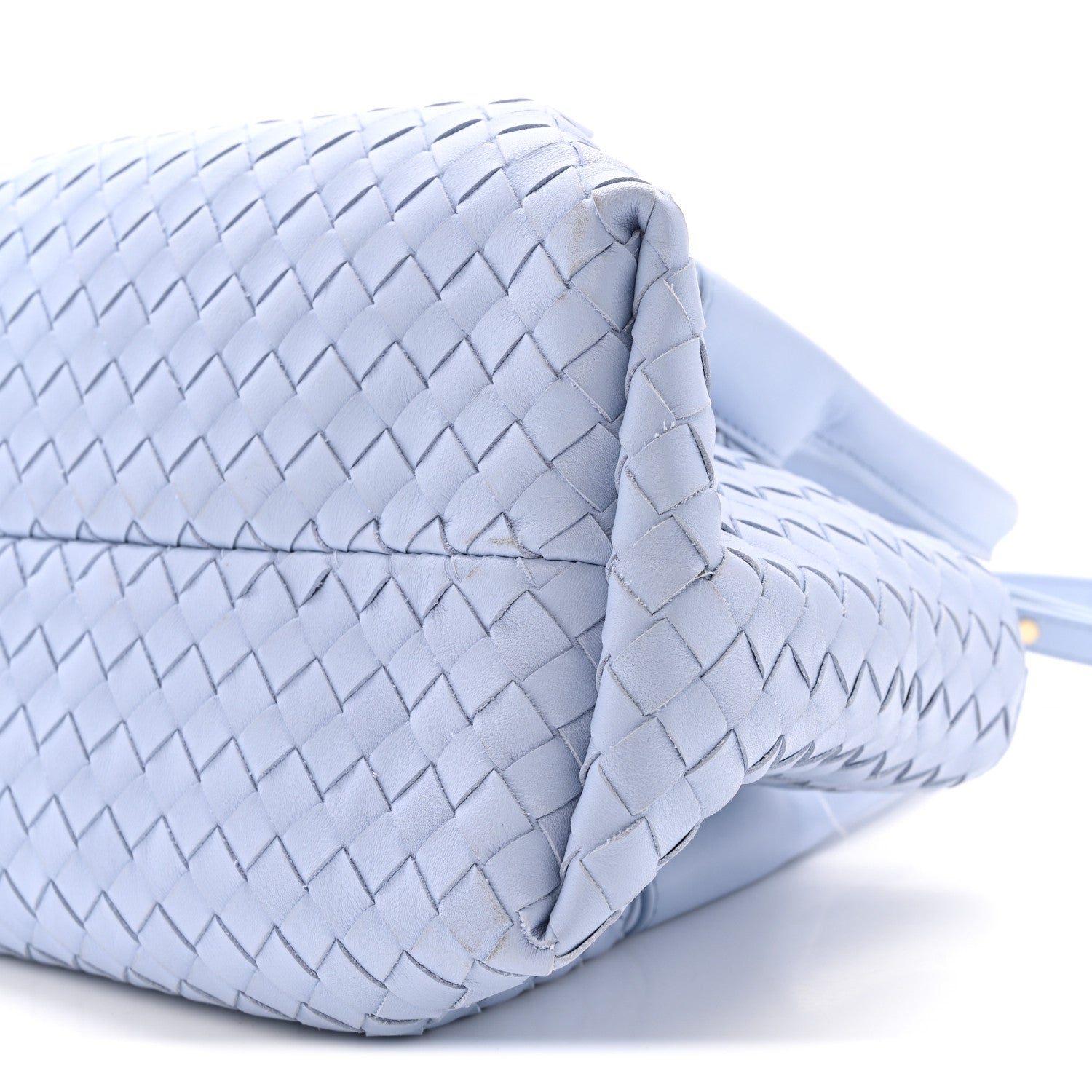 Bottega Veneta Calfskin Intrecciato Small Pinacoteca Tote Lunar Fondant 10 of 13
