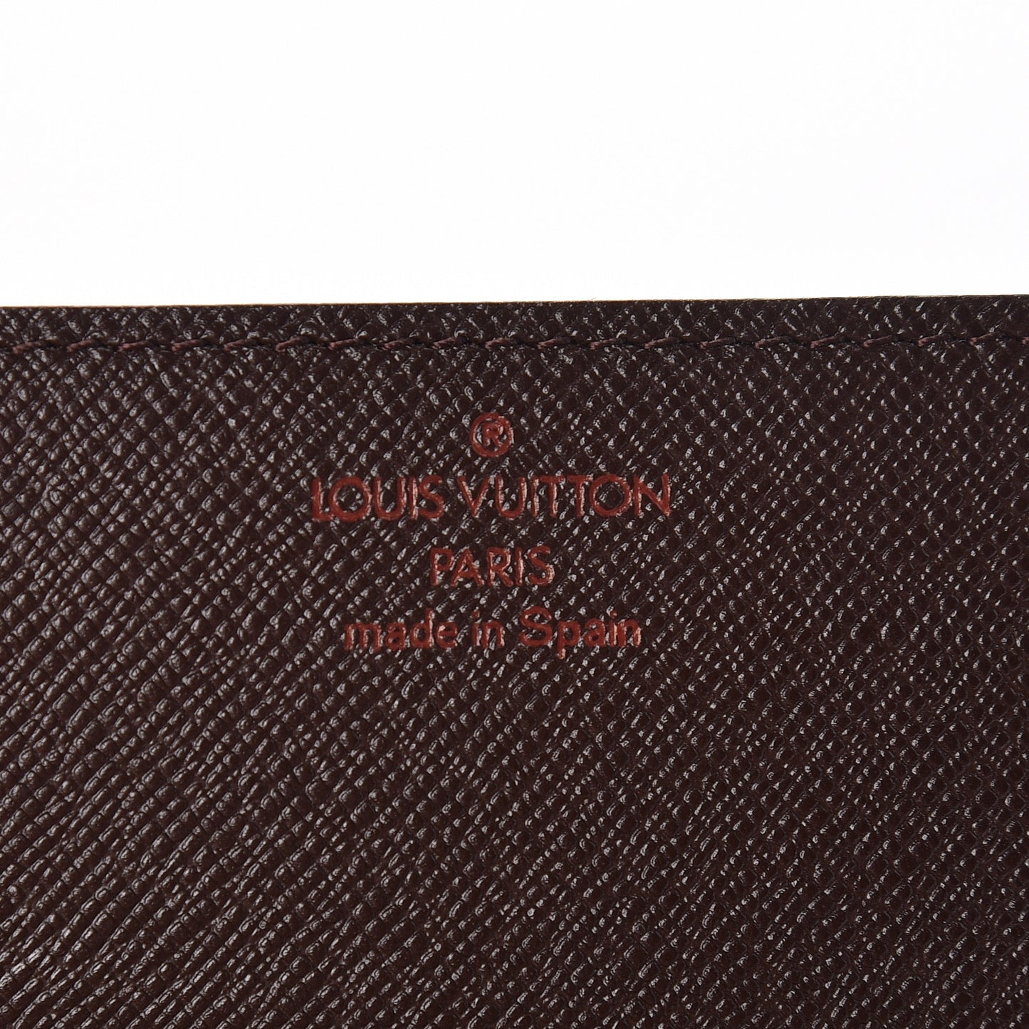 Damier Ebene Business Card Holder
