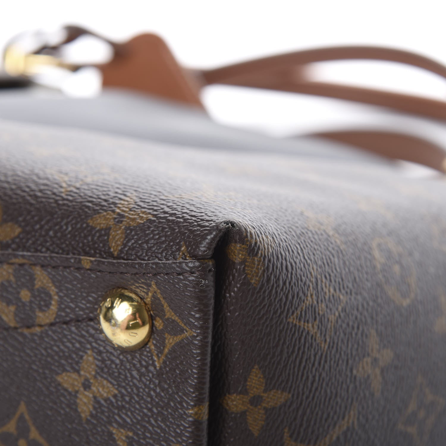 Louis Vuitton Monogram V Tote MM Black 8 of 16