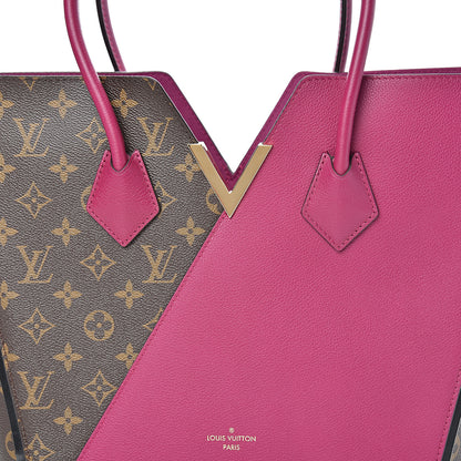 Louis Vuitton Calfskin Monogram Kimono Tote Grape 8 of 14