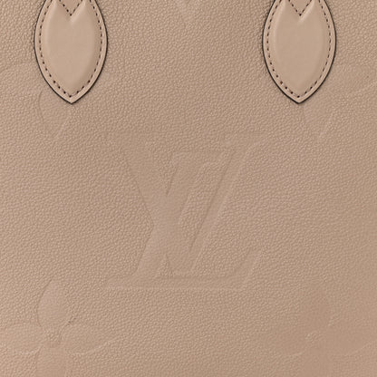Louis Vuitton Empreinte Monogram Giant Onthego MM Tourterelle 7 of 10