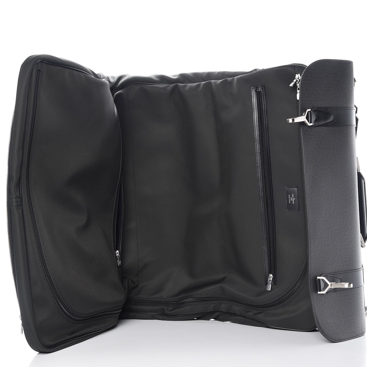 Louis Vuitton Taiga Nylon 2 Hanger Garment Carrier Ardoise 5 of 7