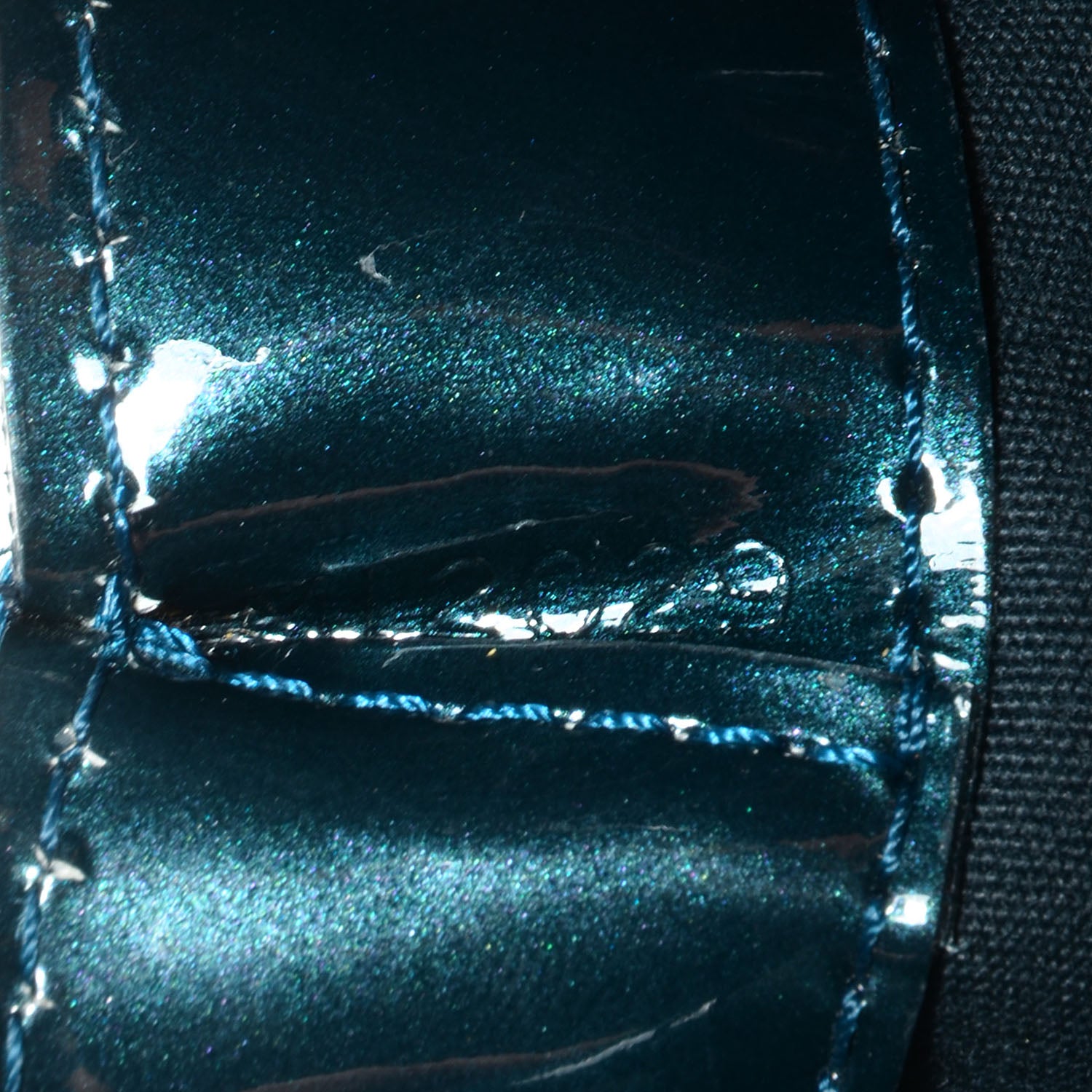 Louis Vuitton Vernis Wilshire PM Blue Nuit 7 of 7