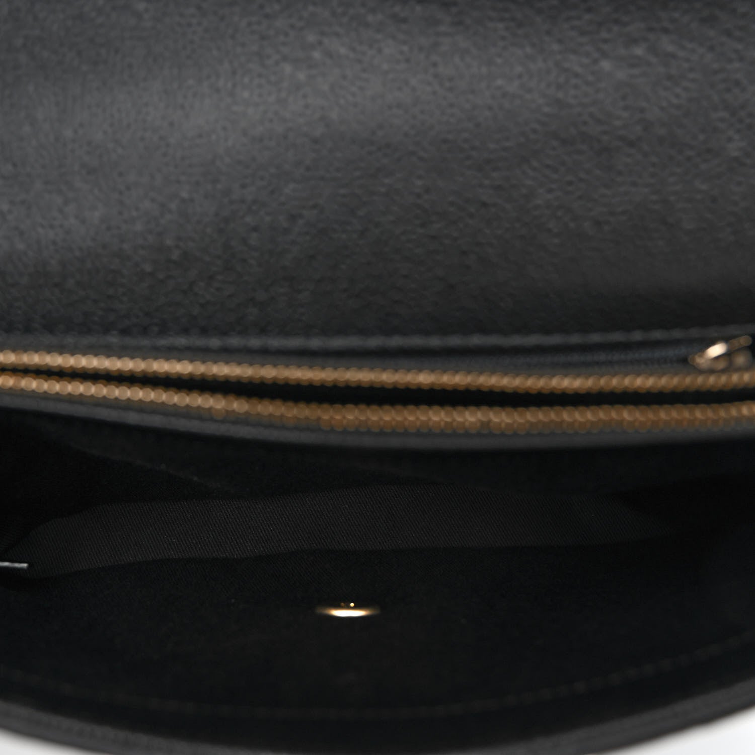 Chanel Grained Calfskin Small Stitched Flap Black 5 of 10