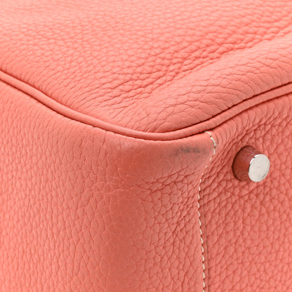 Hermes Taurillon Clemence Lindy 30 Crevette 12 of 13