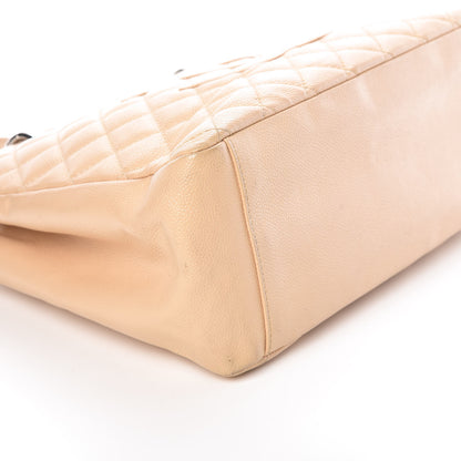 Chanel Caviar Quilted Grand Shopping Tote GST Beige Clair 10 of 10