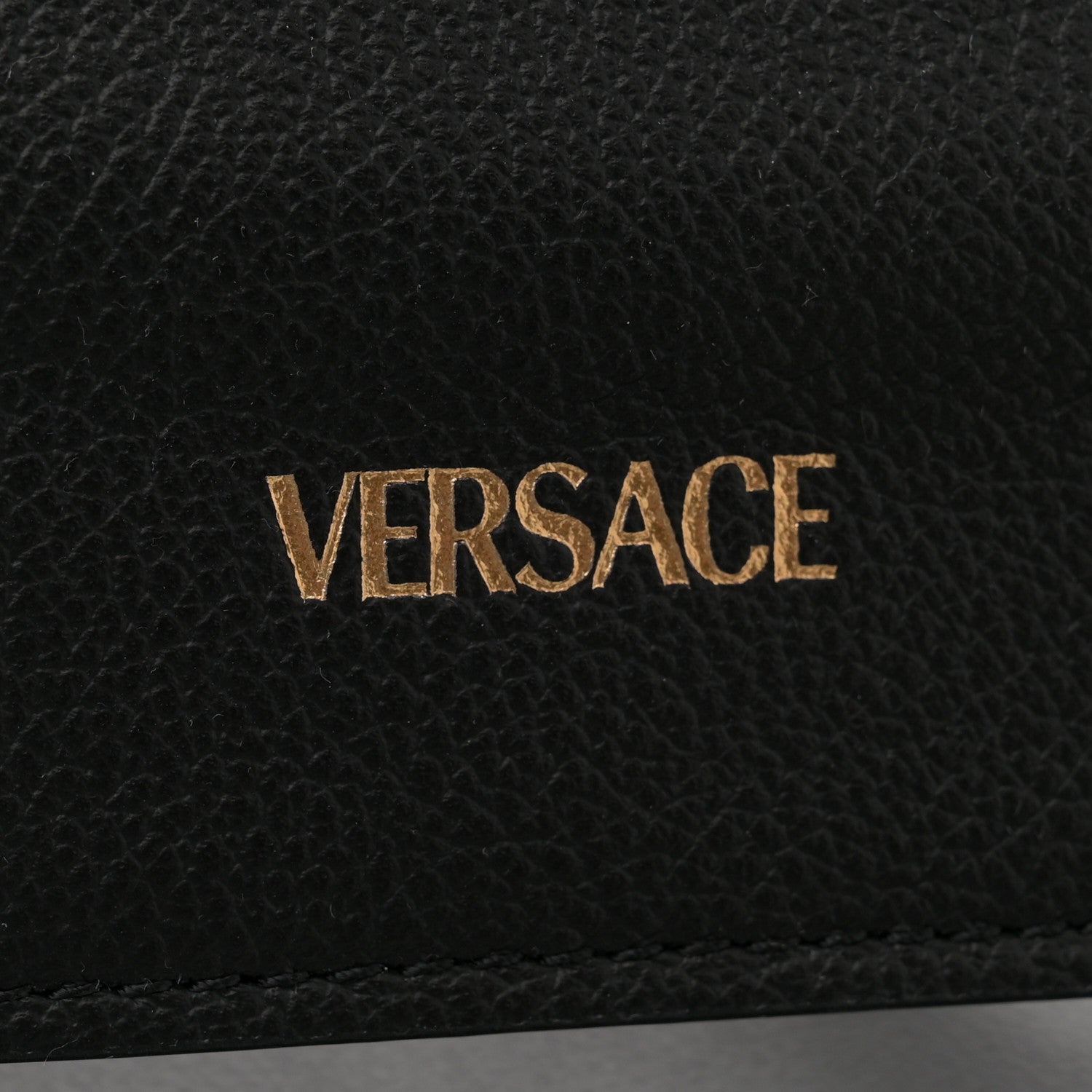 Versace Grained Calfskin La Medusa Tote Bag Black 7 of 11