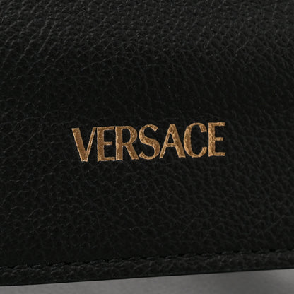 Versace Grained Calfskin La Medusa Tote Bag Black 7 of 11