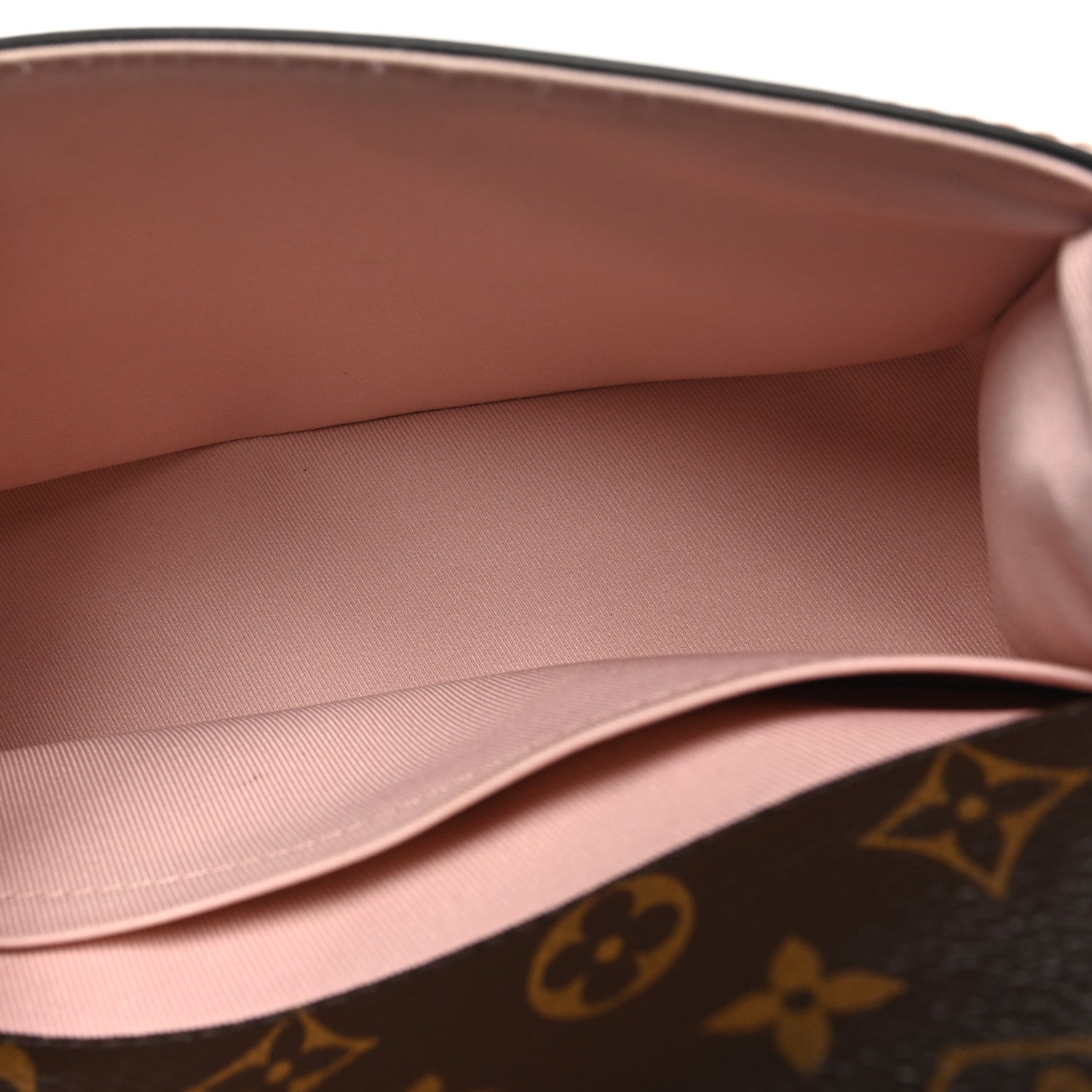 Louis Vuitton Patent Calfskin Monogram Cherrywood BB Rose Ballerine 5 of 10