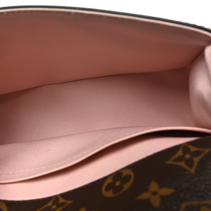 Louis Vuitton Patent Calfskin Monogram Cherrywood BB Rose Ballerine 5 of 10