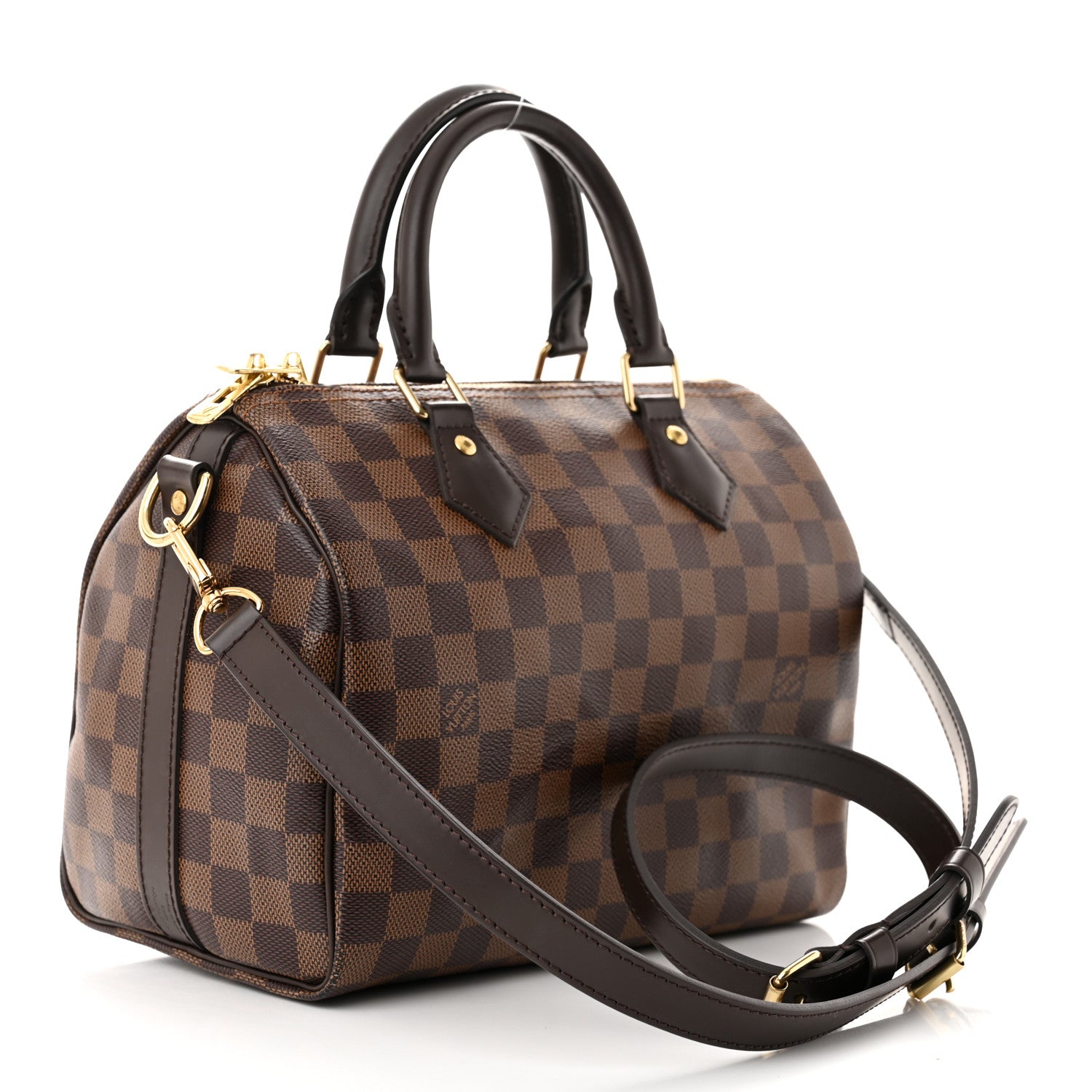 Louis Vuitton Damier Ebene Speedy Bandouliere 25 3 of 10