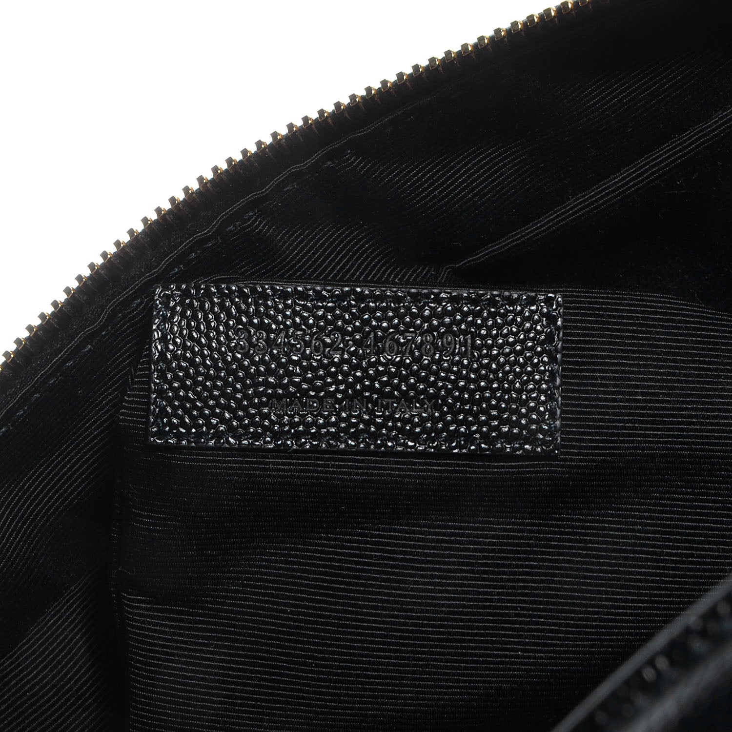 Saint Laurent Grain de Poudre Medium Museum Briefcase Black 7 of 9
