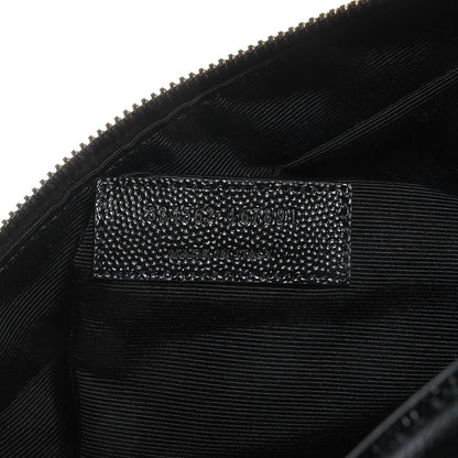 Saint Laurent Grain de Poudre Medium Museum Briefcase Black 7 of 9