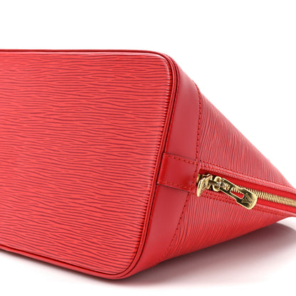 Louis Vuitton Epi Alma PM Castillan Red 8 of 13