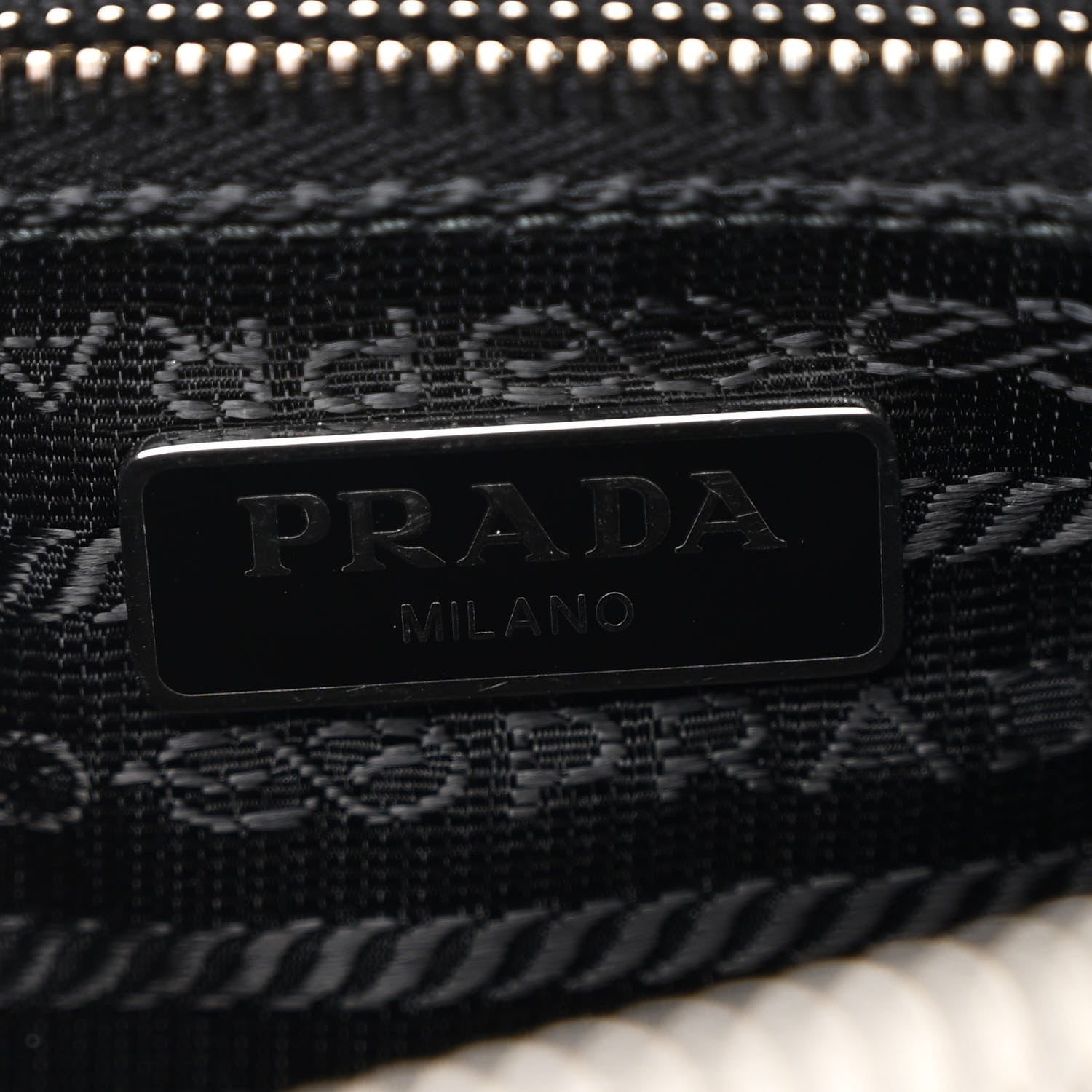 Prada Nylon Tessuto Impuntu Quilted Crossbody Bag Black 6 of 11