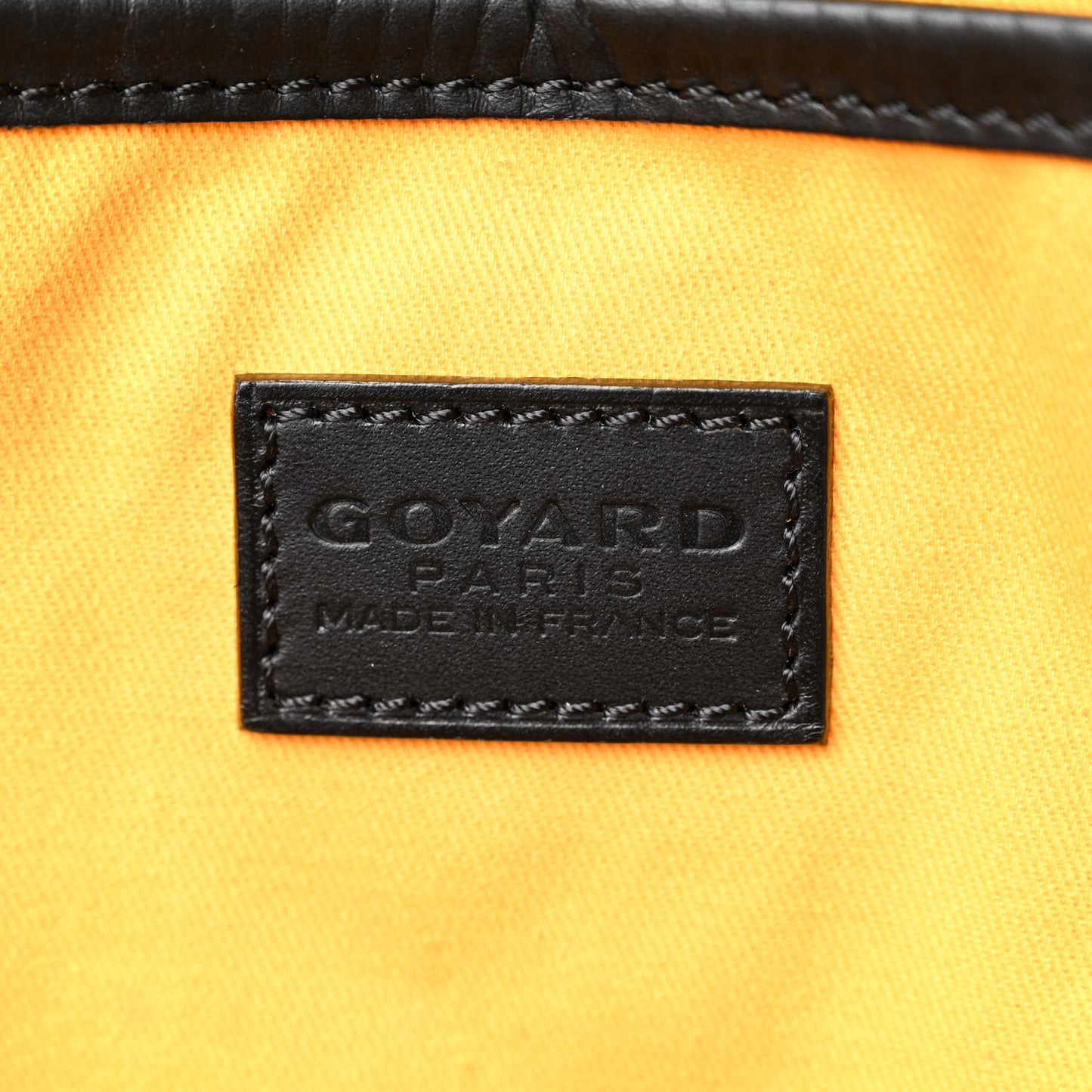 Goyardine Steamer Bag Black